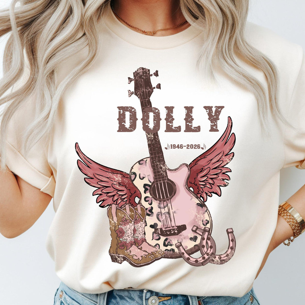 Comfort Colors Dolly Parton Country Music Memorial Shirt Women, Legend Tribute Country Fan Graphic Tee, Gift for Her Aesthetic