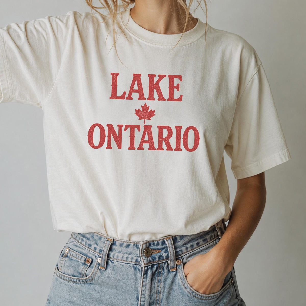 Lake Ontario Shirt Vintage Comfort Colors Unisex Tee Great Lakes Gift
