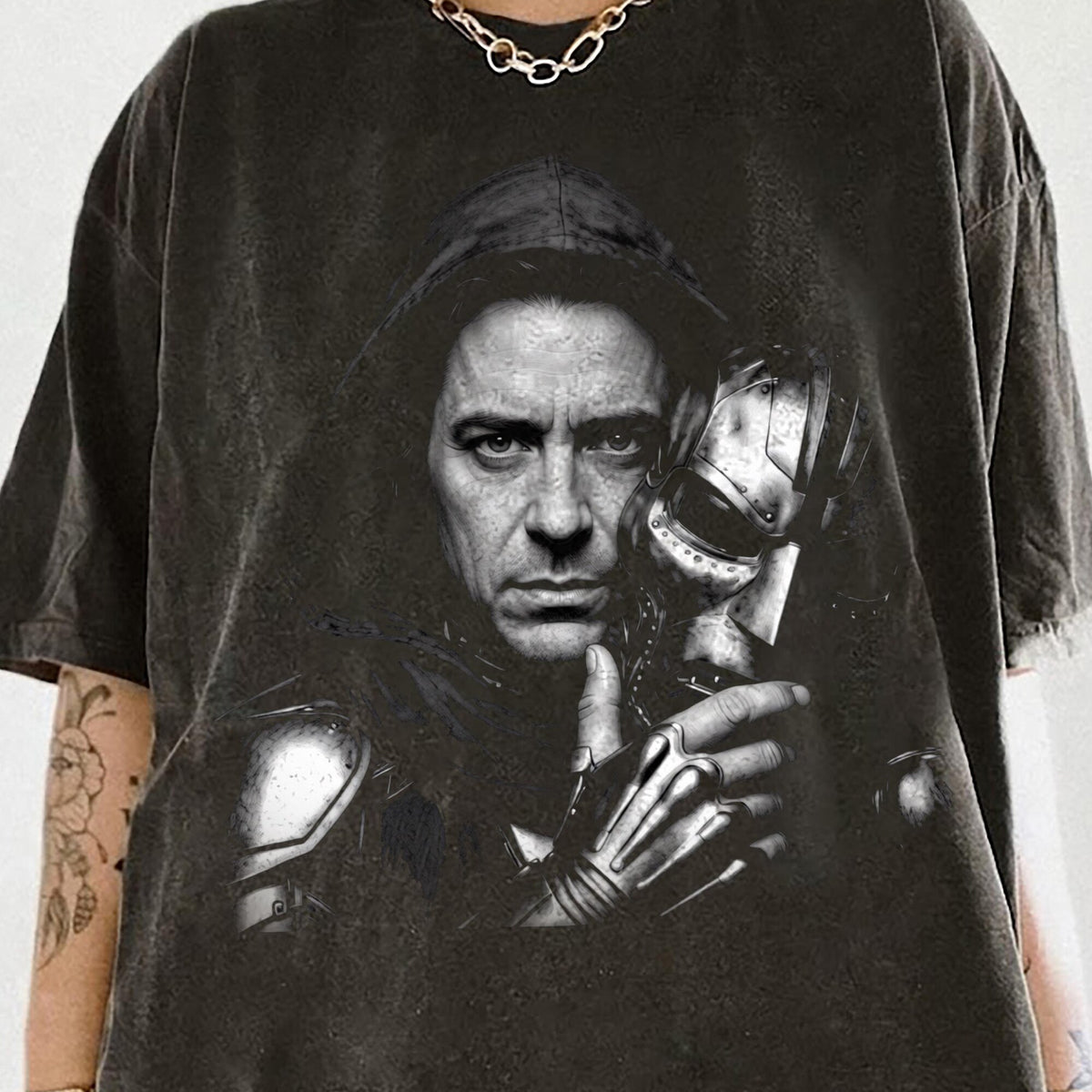 Comfort Colors Doctor Doom Shirt Women, Vintage Dark Gothic Marvel Villain Comic Book Alternative Streetwear Graphic Tee, Fan Gift for Her Aesthetic