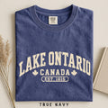Lake Ontario Shirt Est 1615 Great Lakes Tee Comfort Colors Quiet Activism Subtle   Canada Travel Gift