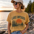 Lake ontario tshirt Great Lakes Shirt Lake Ontario Shirt Vintage Lake Tee Retro Sailing Shirt Ontario New York T Shirt