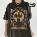 Halloween Hocus Pocus Vintage TShirt Salem Magic and Mischief Tee Sanderson Sisters Halloween Top Black Cat Spooky Season Shirt