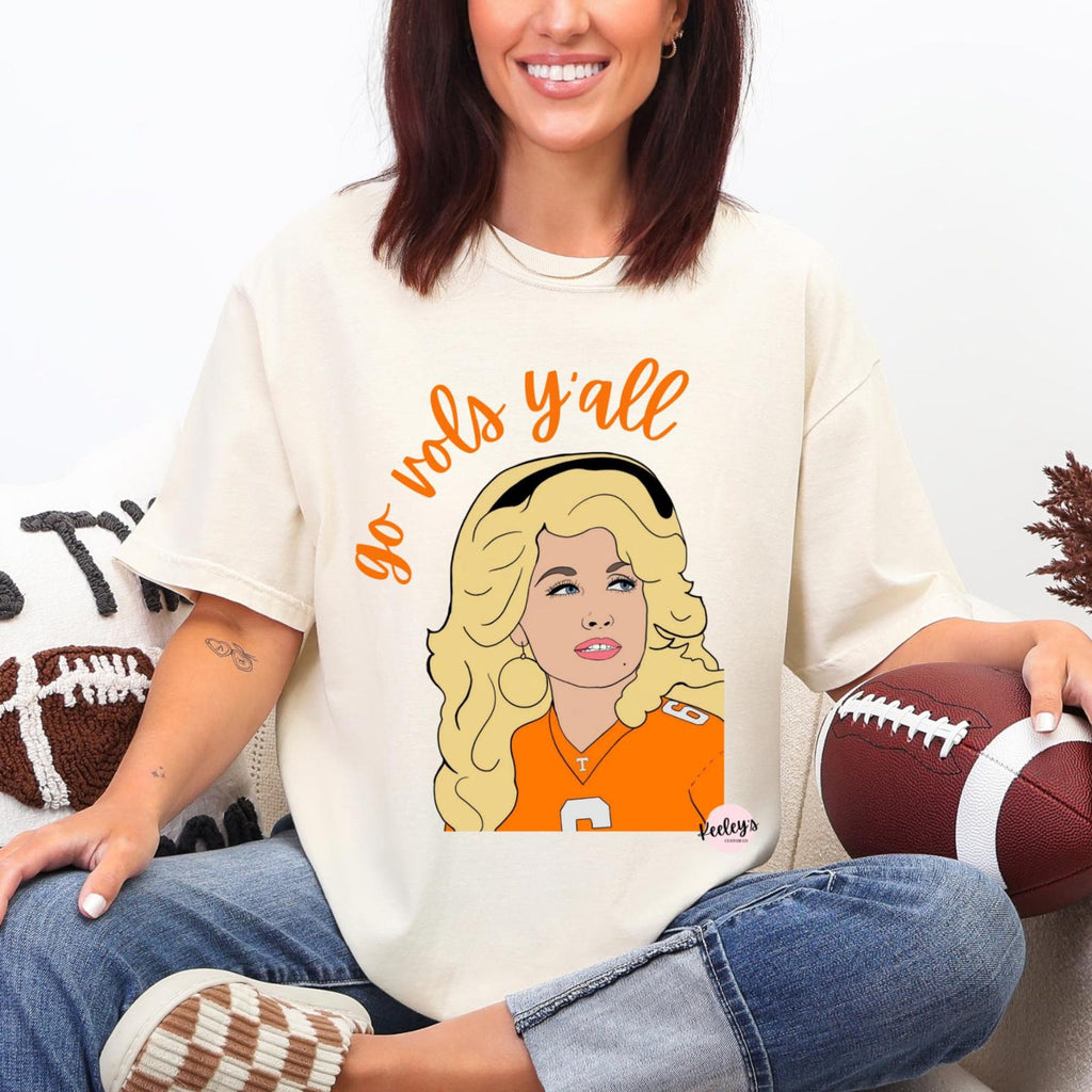 Comfort Colors Dolly Parton Memorial Signature Shirt Women, Remember Dolly Tennessee Vols Graphic Tee, Fan Gift for Her Aesthetic