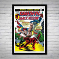 Daredevil and Black Widow Issue 103 Ramrod Spider-Man Comic Book - Poster | Canvas Wall Art Print