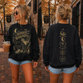 Comfort Colors Midnight Margaritas Shirt Women, Witchy Halloween Practical Magic Spooky Season Cocktail Graphic Tee, Gift for Her Aesthetic