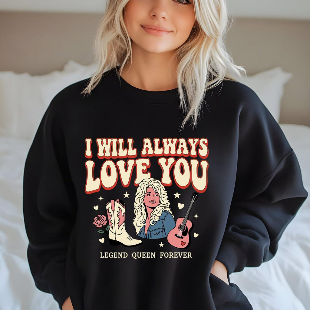 Dolly Parton Shirt I Will Always Love You Western Cowgirl Graphic Country Music Fan Gift Tee