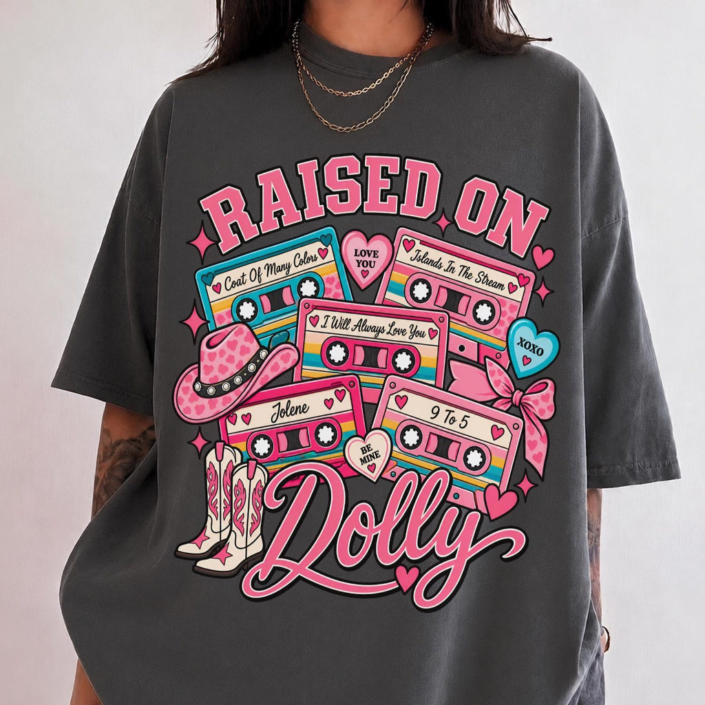Comfort Colors Raised On Dolly Shirt Dolly Parton Tshirt Country Music Legend Tee