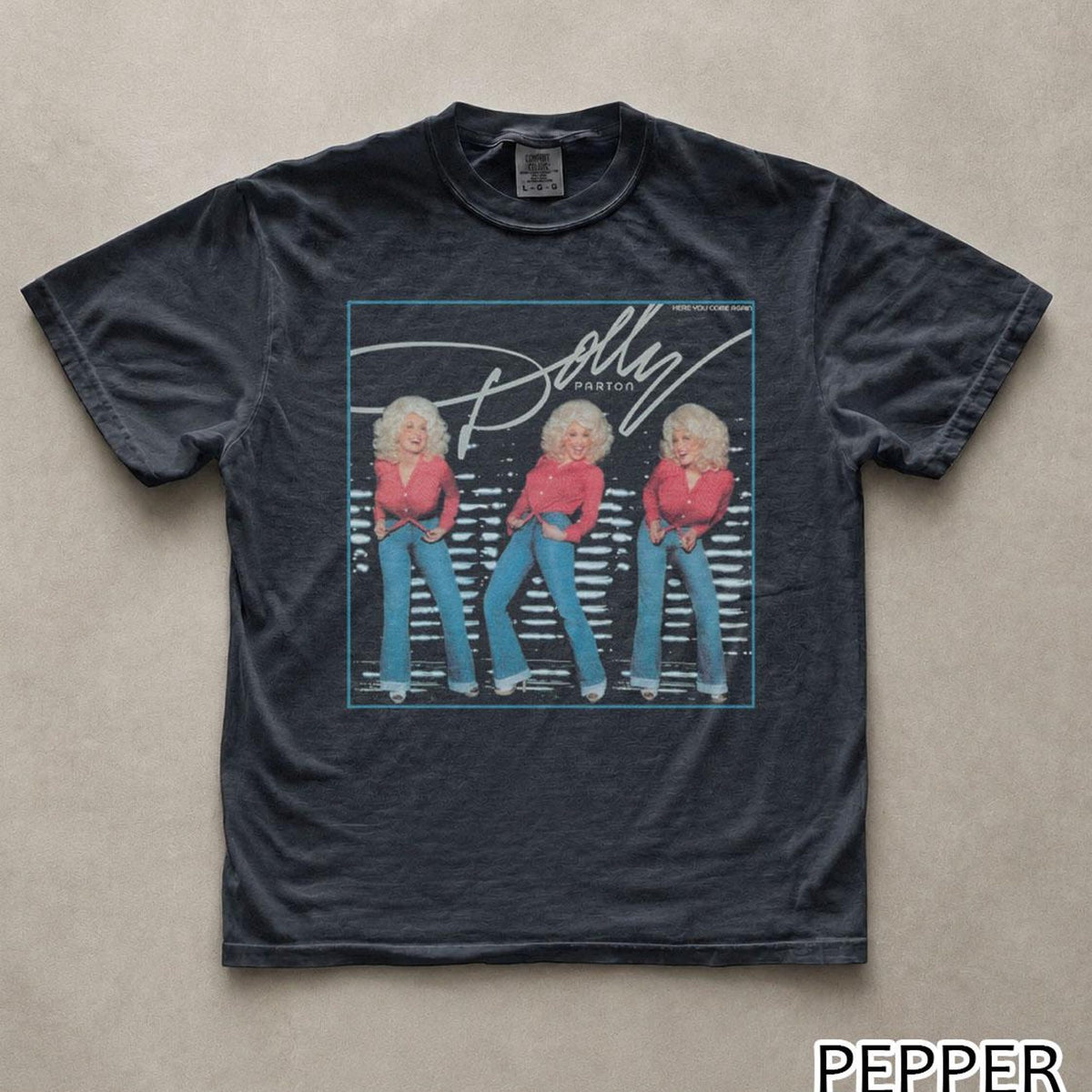 Dolly Parton Here You Come Again 1977 Shirt  Dolly Album Shirt