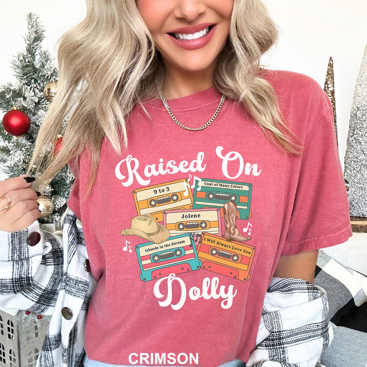 Raised On Dolly Shirt Dolly Parton Tee Retro Country Music Shirt Country Concert Tee Nashville Shirt Dollywood Gift