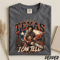 Hes From Texas I Can Tell Shirt Chainsaw Horror Tee Comfort Colors