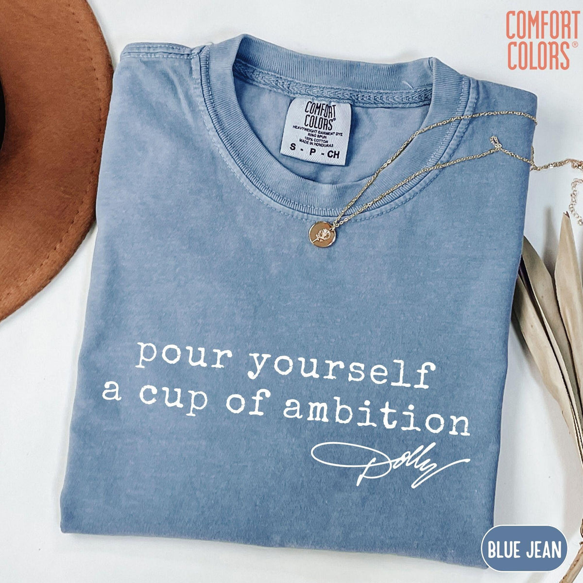 Pour Yourself A Cup Of Ambition Shirt Dolly Parton Memorial Tribute Comfort Colors 9 To 5 Tee Dolly Fan Country Music Lover Gift