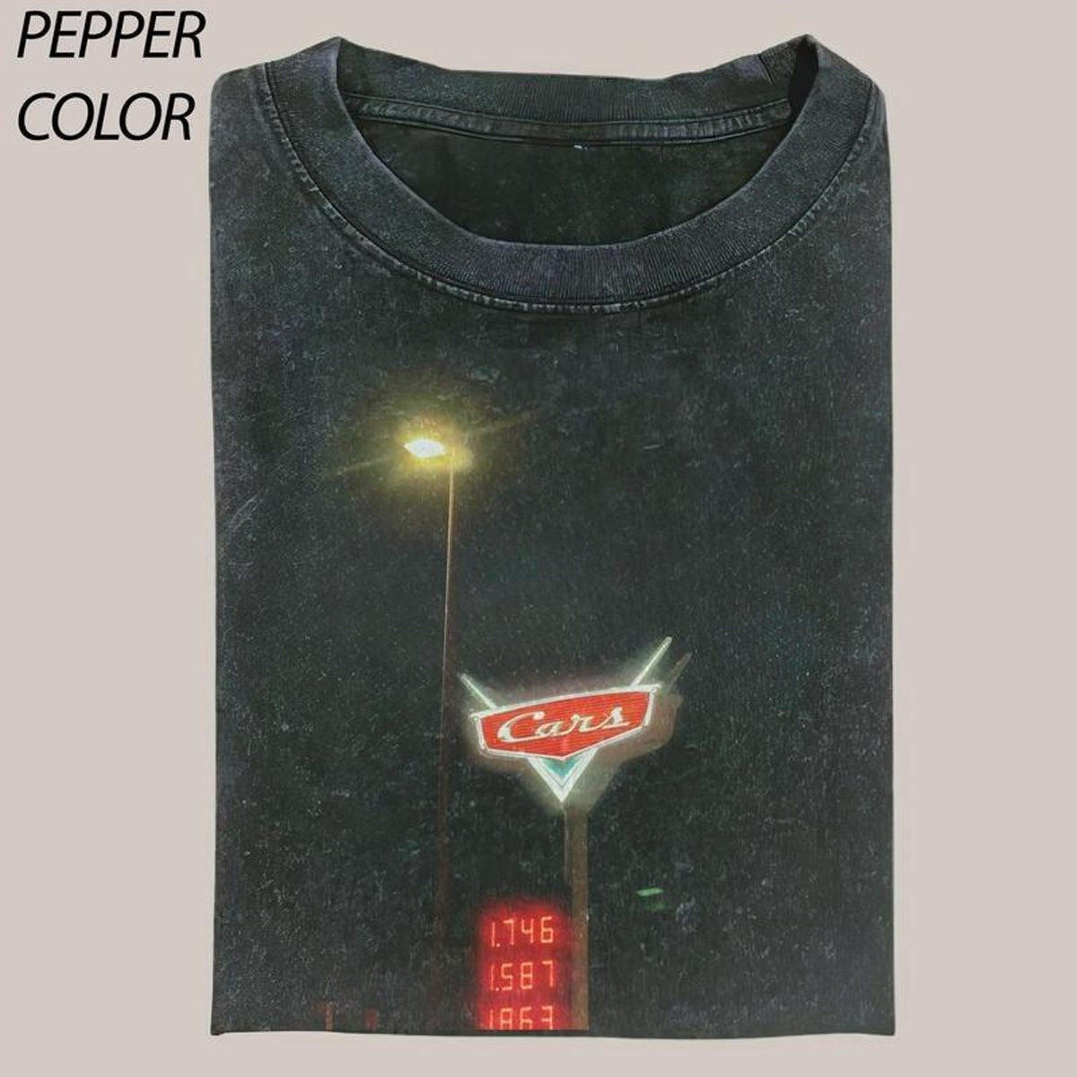 Comfort Colors Vintage Lightning McQueen Cars Shirt Women, Radiator Springs Funny Y2K Disney Pixar Movie Graphic Tee, Gift for Her Aesthetic