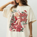 Comfort Colors Holly Dolly Christmas Shirt Dolly Parton Country Music Tee Xmas Gift