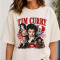 Tim Curry Shirt RIP Tim Curry Tribute Tee Retro Hollywood Fan Gift Classic Movie Inspired Shirt Rest In Peace Tim Curry Fan T Shirt