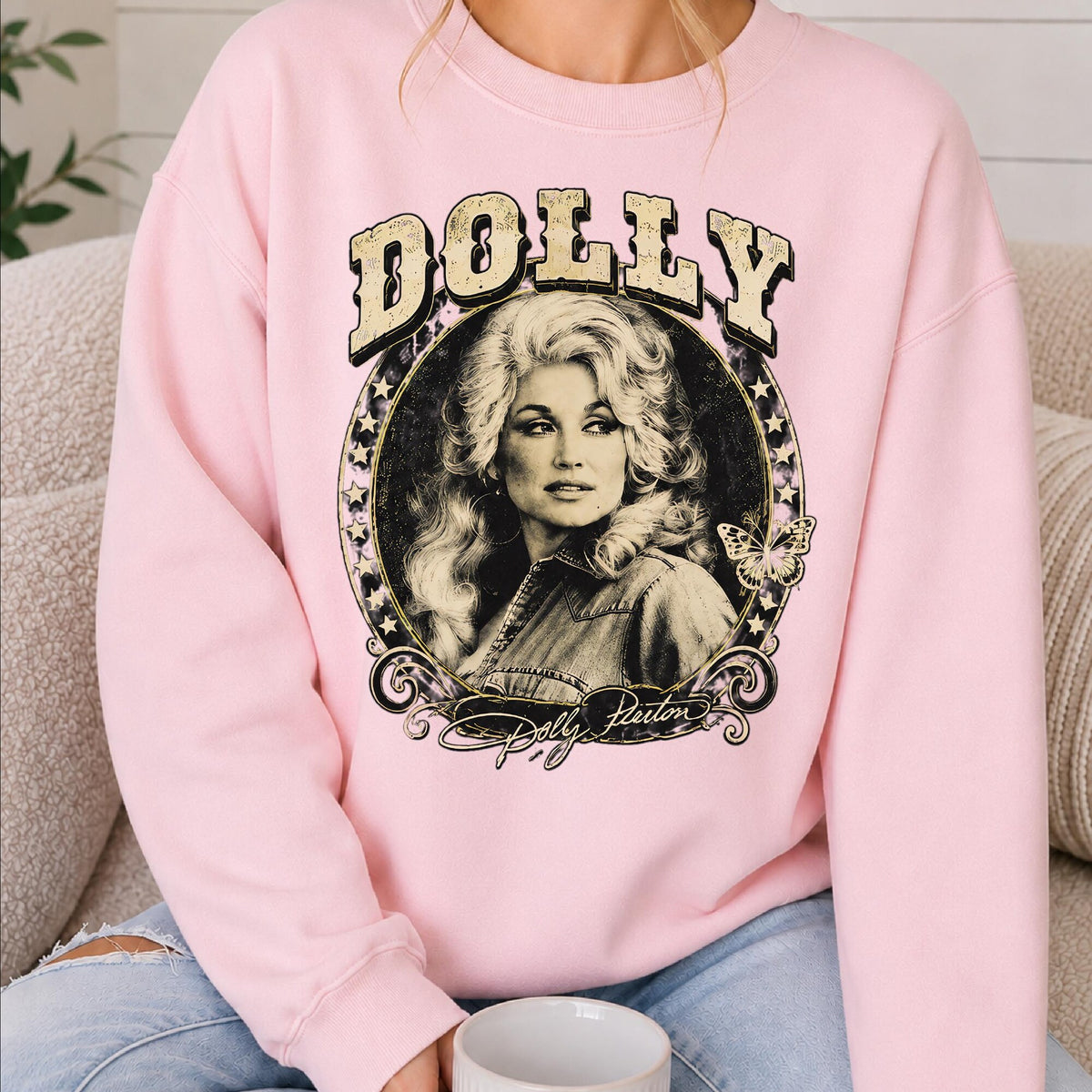 Comfort Colors Dolly Parton Legend Shirt Women, Vintage Retro Country Music Fan Graphic Tee, Gift for Her Aesthetic