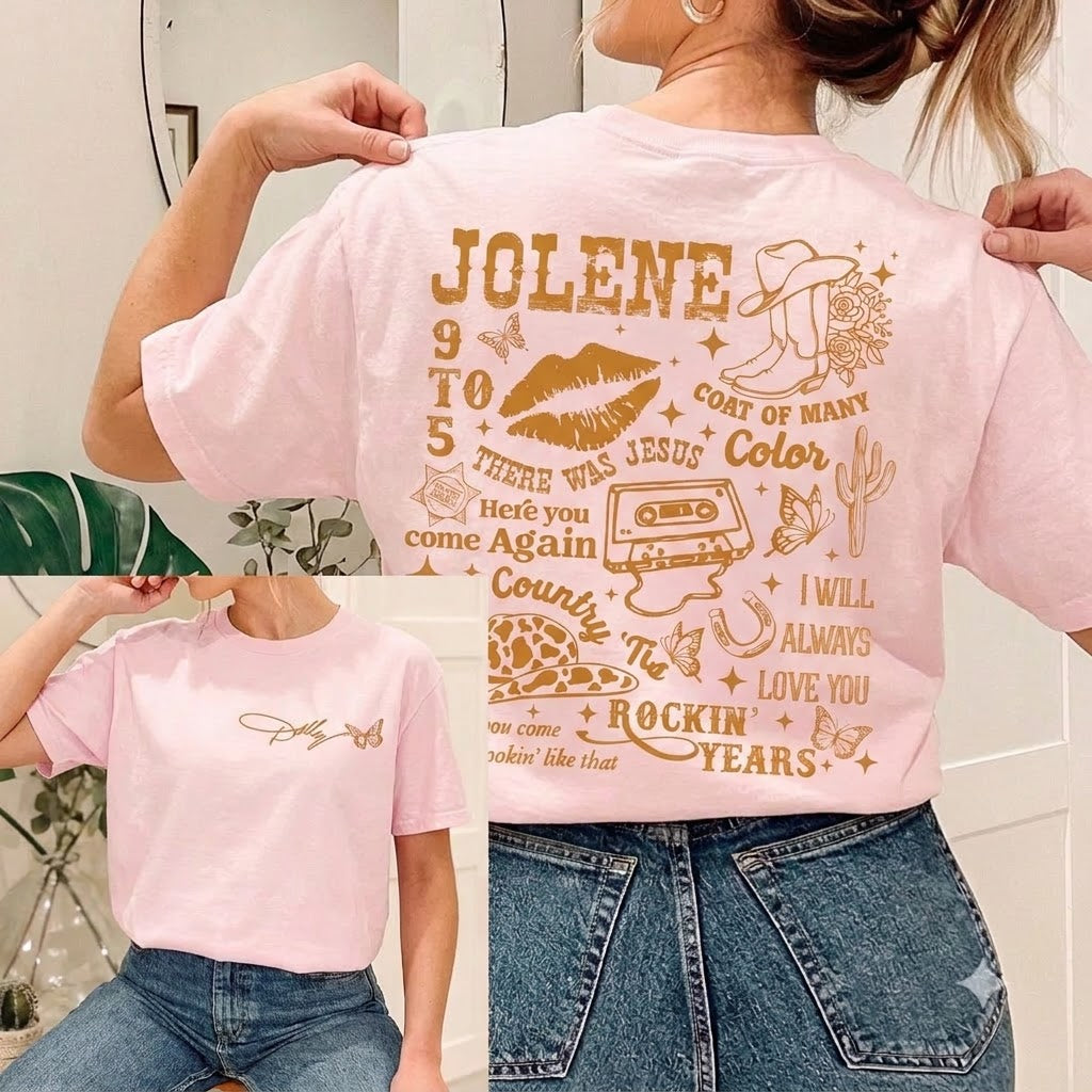 Dolly Parton Memorial Shirt Country Music Western Style Classic Quote Design Tee Fan Gift