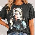 Vintage Dolly Parton Tribute Shirt For Women 90s Country Music Style Cotton Blend Tee Dolly Parton Signature Shirt XS3XL