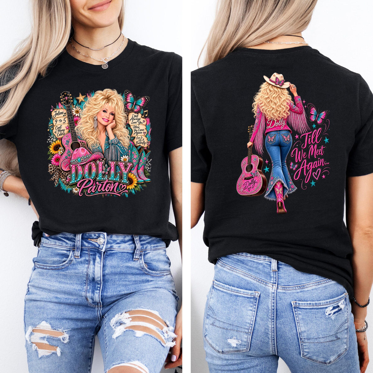 Dolly Parton Memorial Shirt Till We Meet Again Queen Of Country Music Tribute Commemorative Tee Fan Gift
