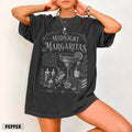 Comfort Colors Practical Magic 2 Shirt Women, Midnight Margaritas Owens Sisters Witchy Halloween Graphic Tee, Spooky Season Gift for Her Aesthetic