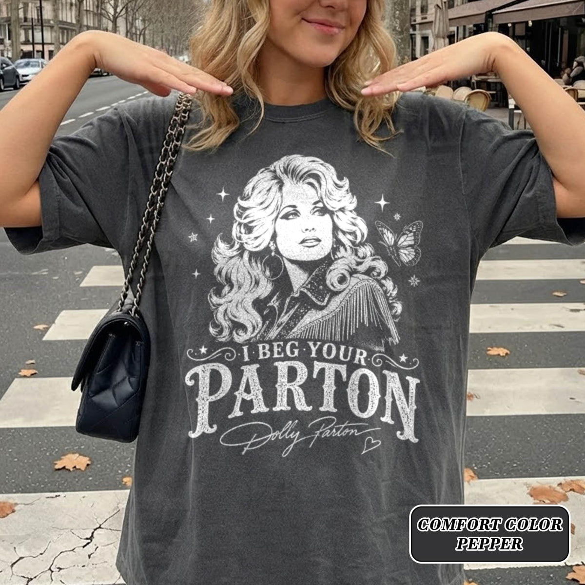 Comfort Colors Vintage I Beg Your Parton Dolly Parton Shirt Women, Memorial 1946 2026 Western Cowgirl Fan Graphic Tee, Gift for Her Aesthetic