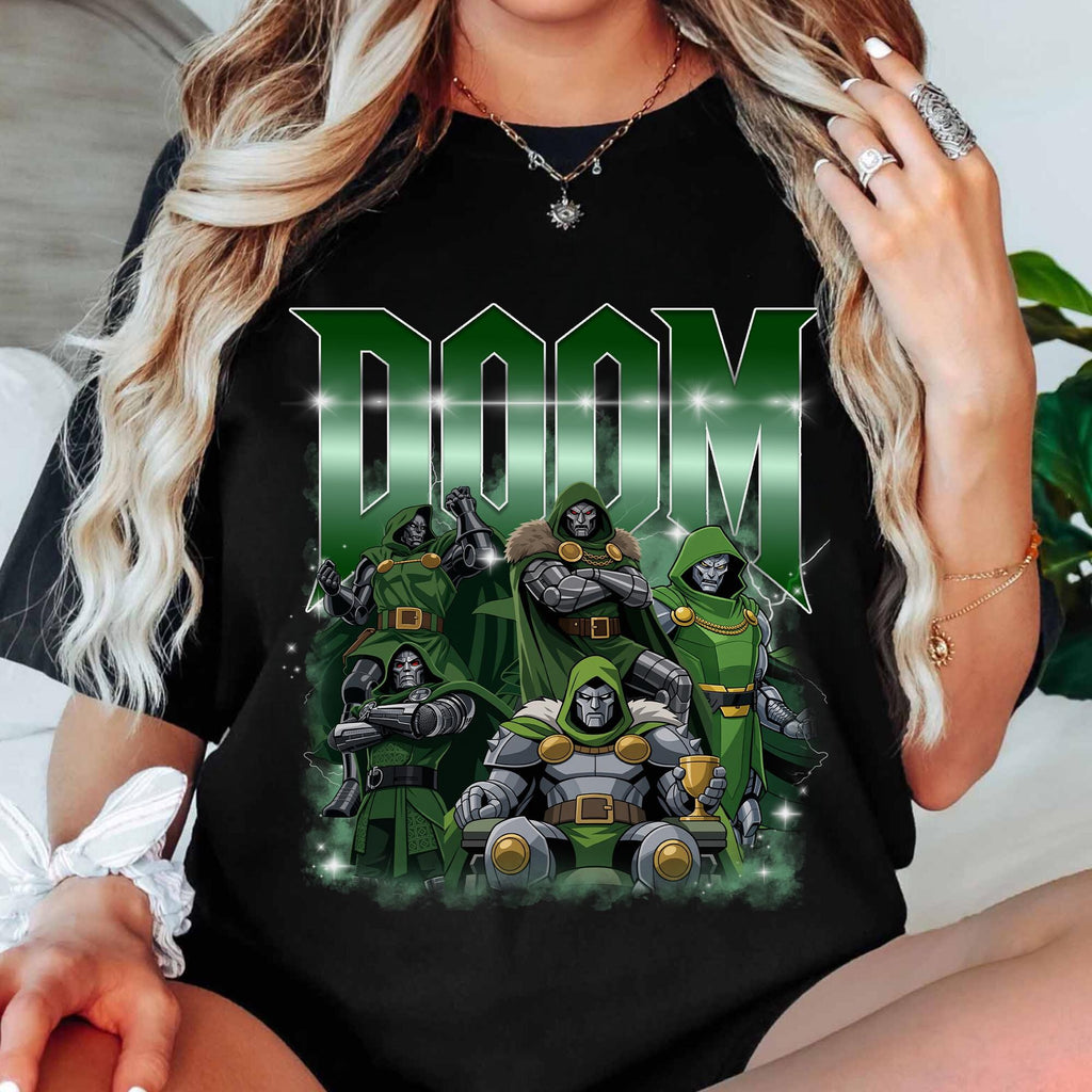 Comfort Colors Avengers Doomsday Doctor Doom Shirt Women, MCU Marvel Movie Road to Doomsday Superhero Graphic Tee, Fan Gift for Her Aesthetic