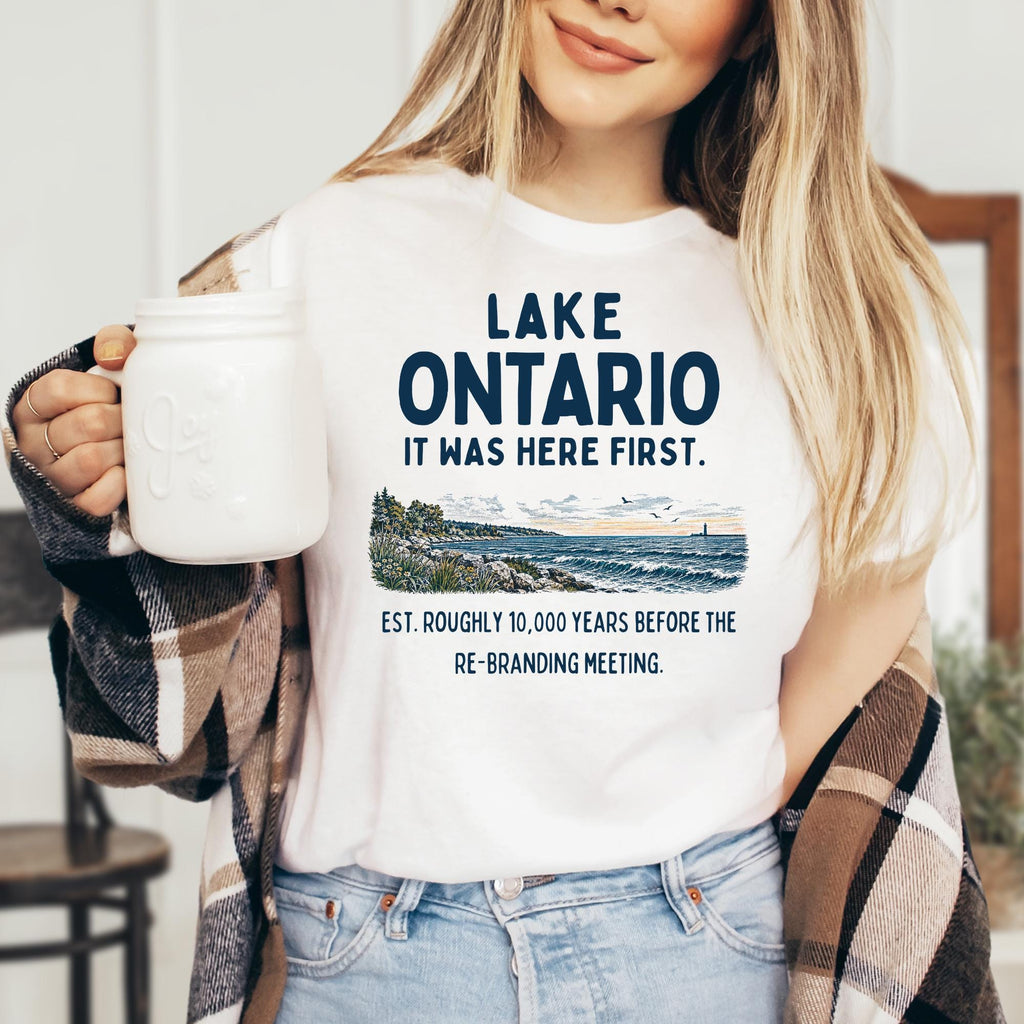 Lake Ontario Unisex Jersey Short Sleeve Tee Comfort Colors Great Lakes Gift