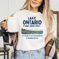 Lake Ontario Unisex Jersey Short Sleeve Tee Comfort Colors Great Lakes Gift