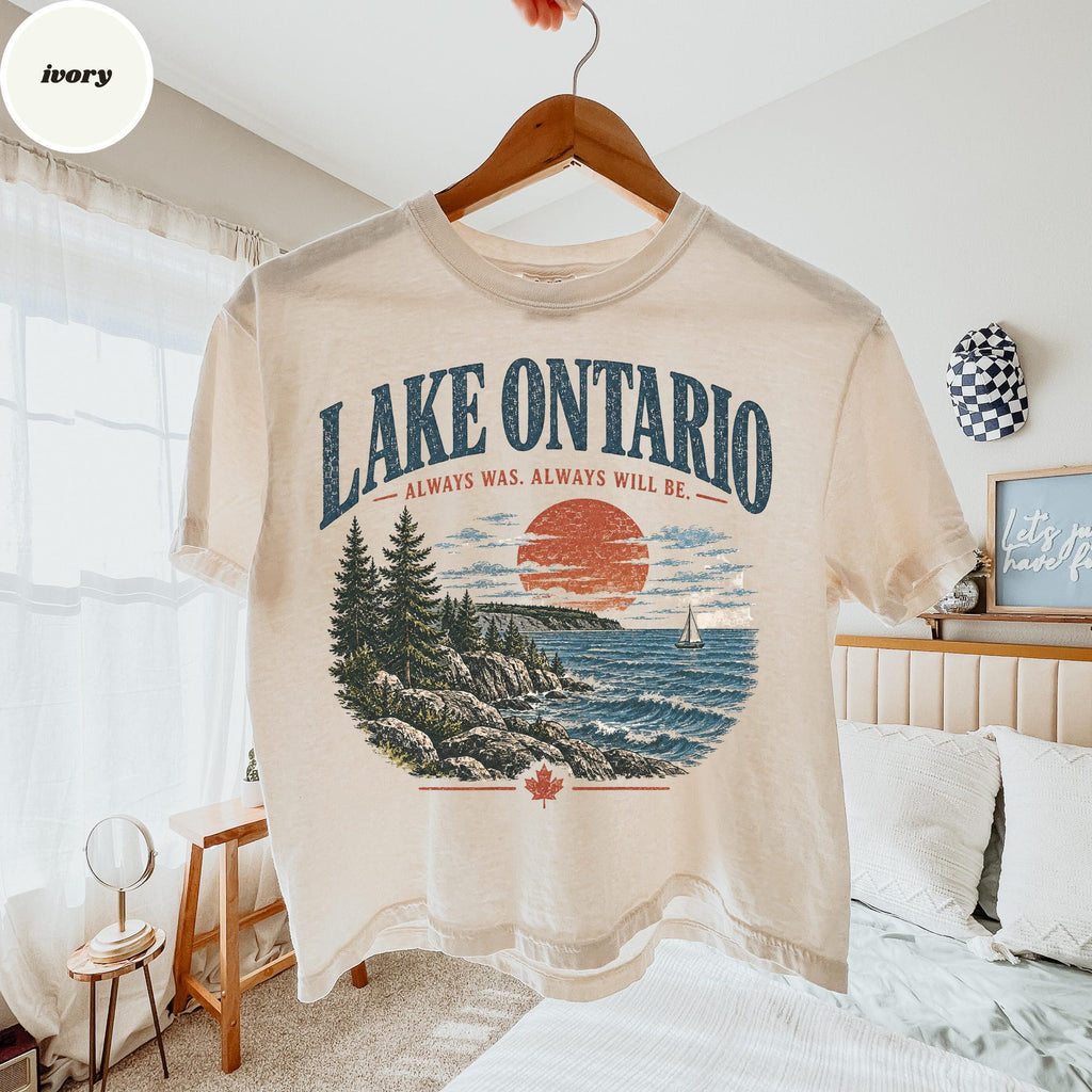 Lake Ontario Shirt Still Lake Ontario Always Will Be Comfort Colors Great Lakes Womens Cropped Top  Canada Tee