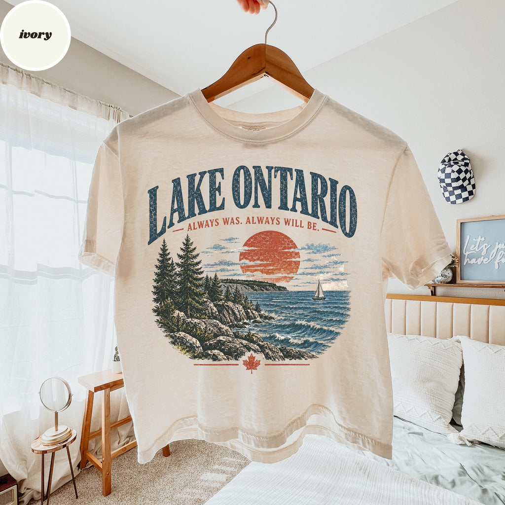 Lake Ontario Shirt Always Will Be Shirt Still Lake Ontario Tee Trump Canada Lake Shirt Great Lakes Comfort Colors Womens Cropped Top