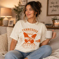 Tennessee Volunteers Butterfly Graphic TShirt  University of Tennessee Vols TeeComfort Colors