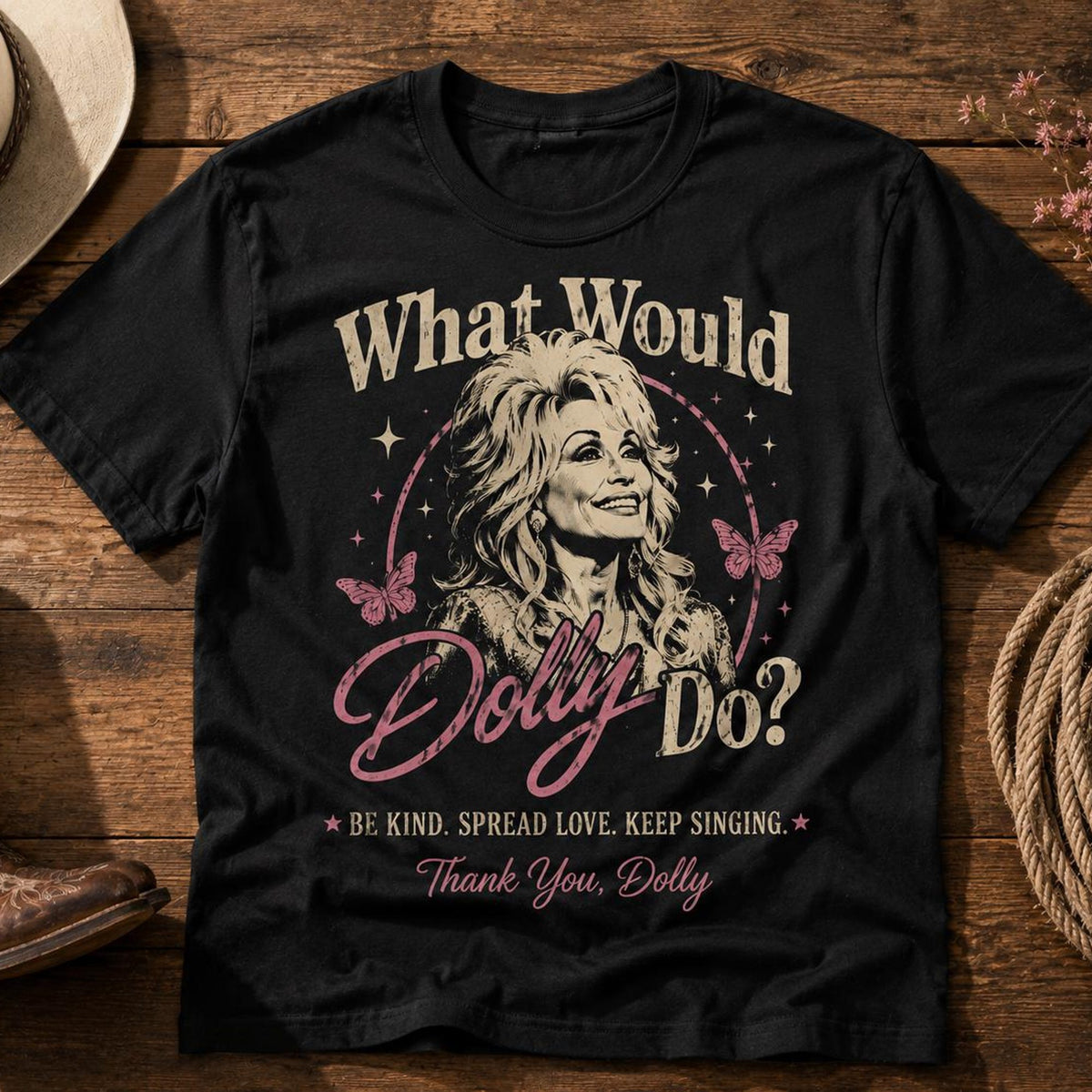 Comfort Colors What Would Dolly Do TShirt Dolly Inspired Shirt Western Graphic Tee Country Music Gift
