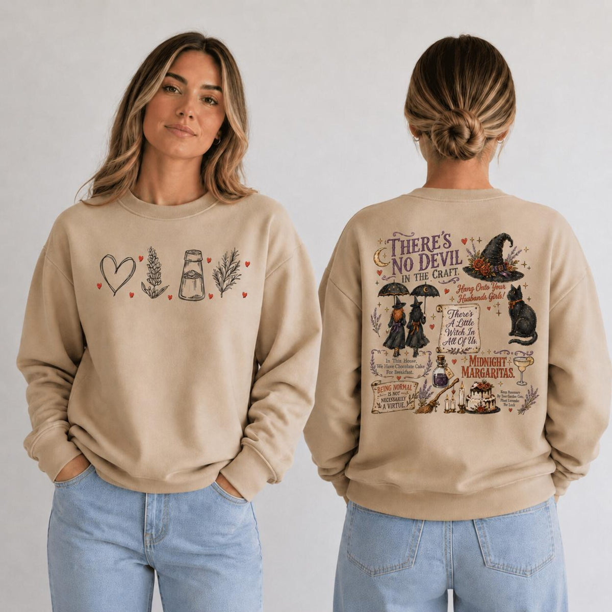Comfort Colors Practical Magic Fan Gift Shirt Women, Owens Sisters Retro 90s Witchy Midnight Margaritas Spooky Season Crewneck Graphic Tee, Gift for Her Aesthetic