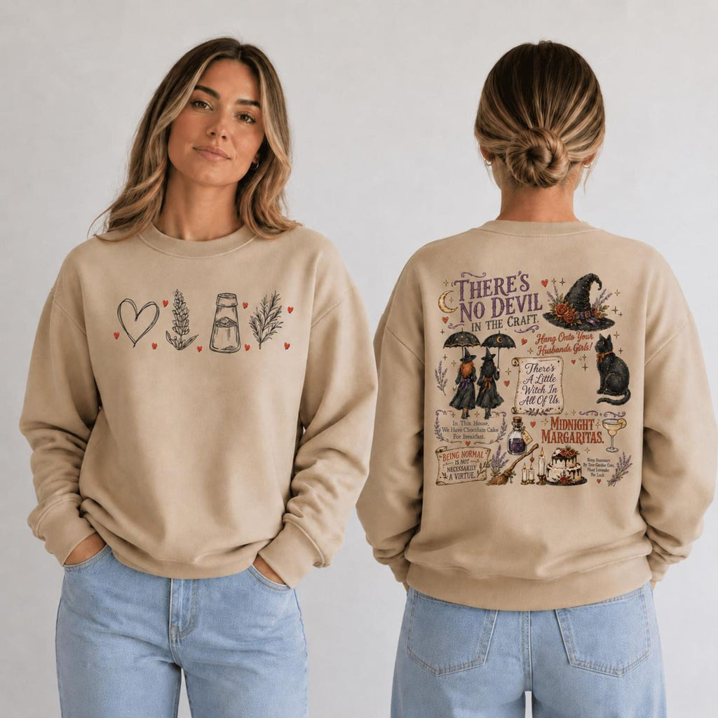 Practical Magic Fan Gift Owens Sisters Sweatshirt Retro 90s Witchy Sweater Midnight Margaritas Hoodie Spooky Season Crewneck
