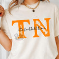 Comfort Colors Tennessee Football Its Football Time Shirt Women, Orange Game Day TN Graphic Tee, Fan Gift for Her Aesthetic