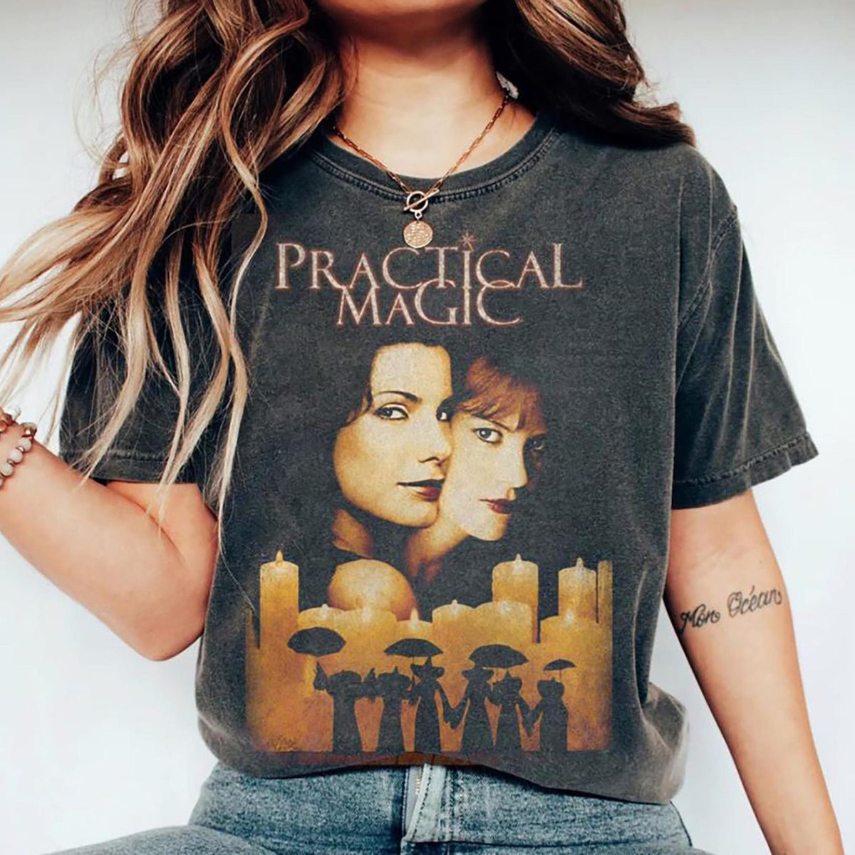 Practical Magic 1998 Comfort Colors Shirt Vintage Witch Movie Halloween Midnight Margaritas Tee Spooky Season Gift
