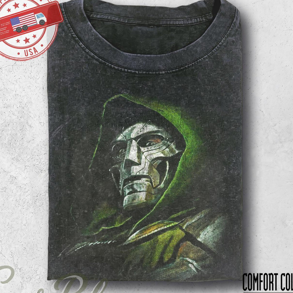 Comfort Colors Vintage Doctor Doom Victor Von Doom Shirt Women, Retro Marvel Avengers Doomsday Villain Matching Graphic Tee, Fan Gift for Her Aesthetic