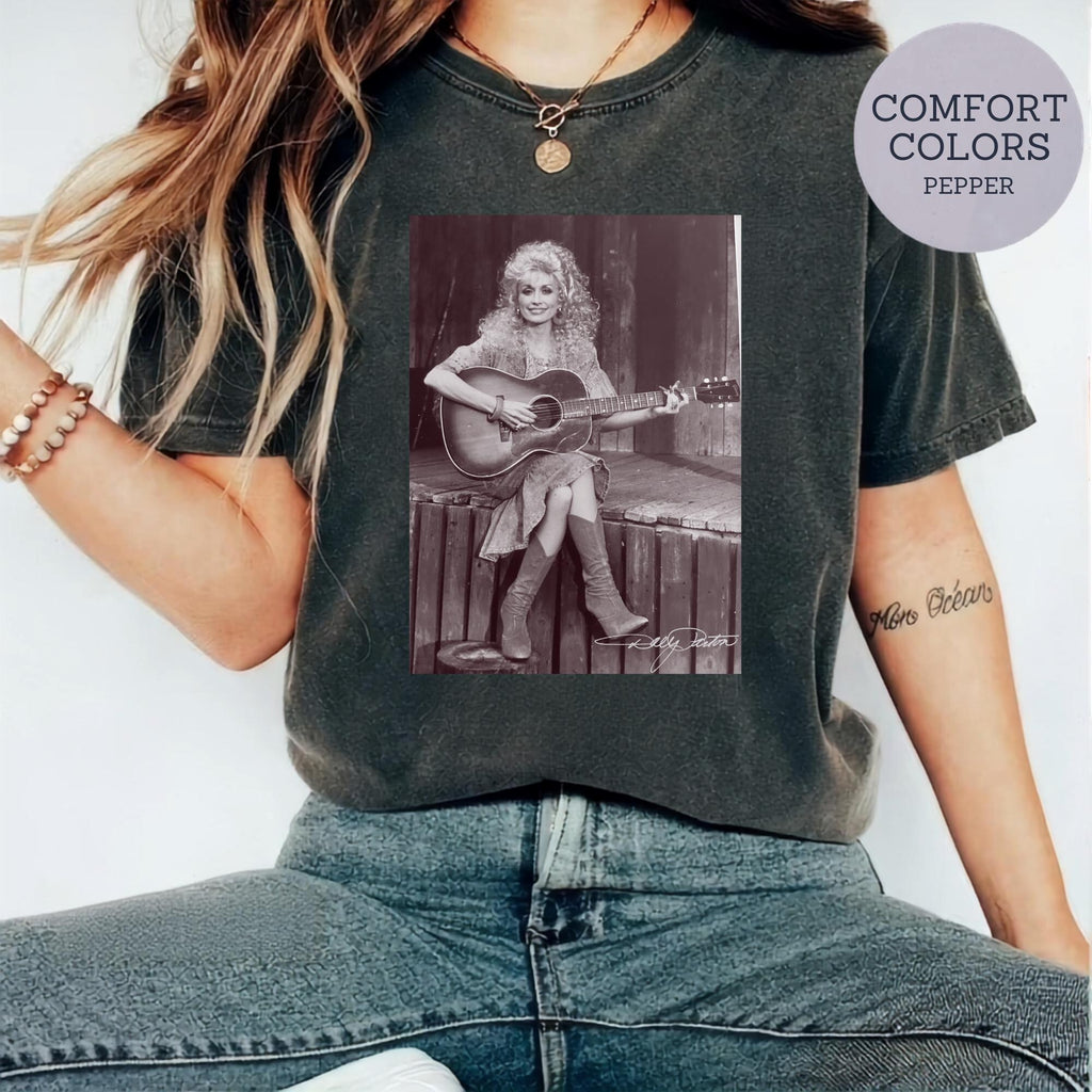 Comfort Colors Dolly Parton Country Music Tee Dolly TShirt Concert MerchDL005