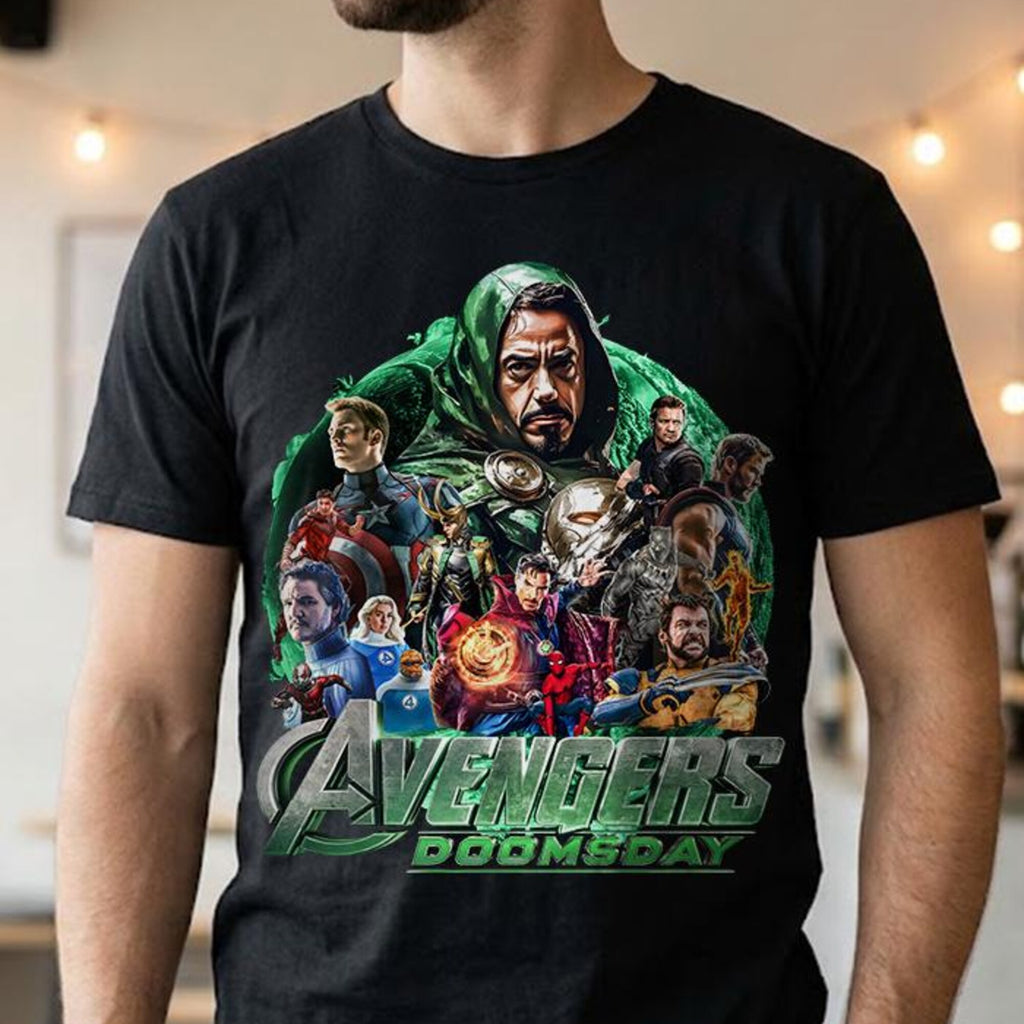 Comfort Colors Avengers Doomsday 2026 Shirt Women, Doctor Doom Marvel Superhero Movie Comic Book Graphic Tee, Fan Gift for Her Aesthetic