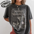 Comfort Colors Practical Magic 2 Shirt Women, Midnight Margaritas Owens Sisters Witchy Halloween Spooky Season Graphic Tee, Fan Gift for Her Aesthetic