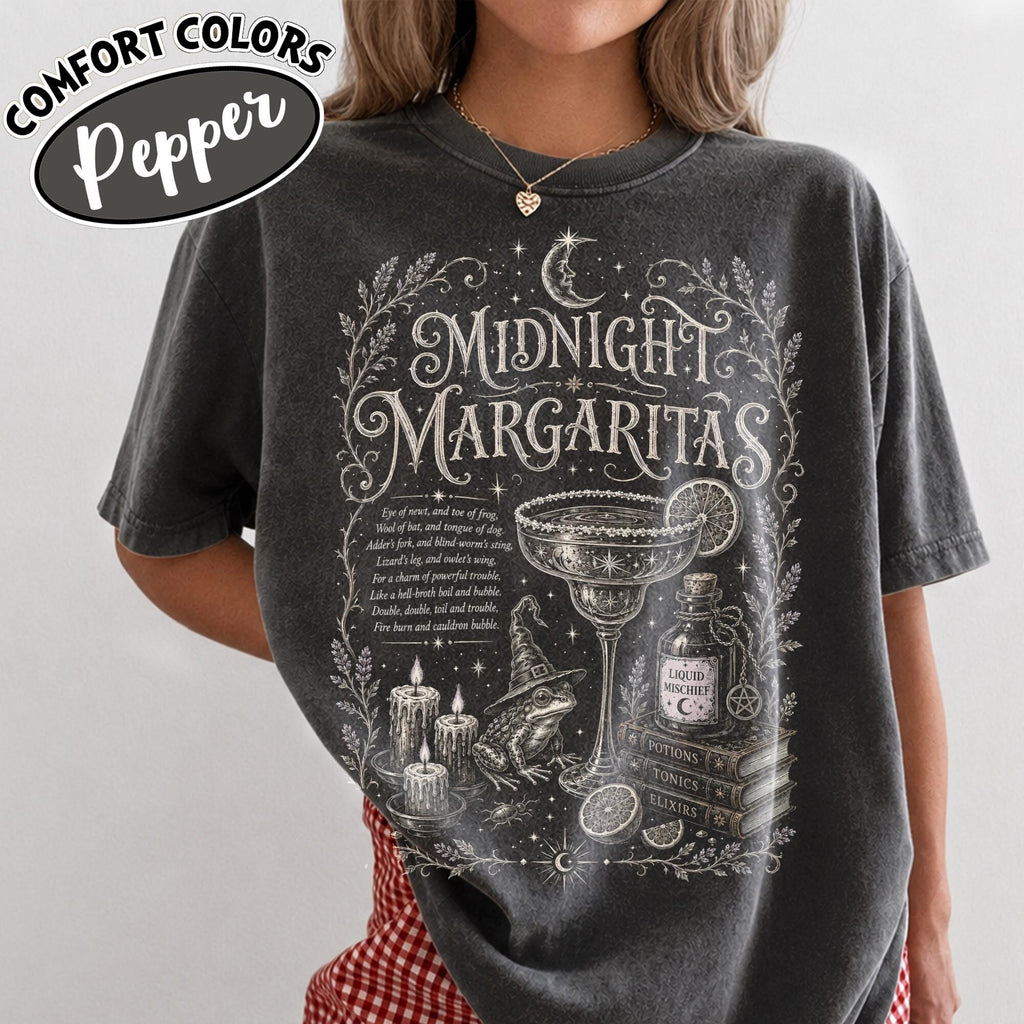Comfort Colors Practical Magic 2 Shirt Midnight Margaritas Tshirt Owens Sisters Witchy Halloween Tee