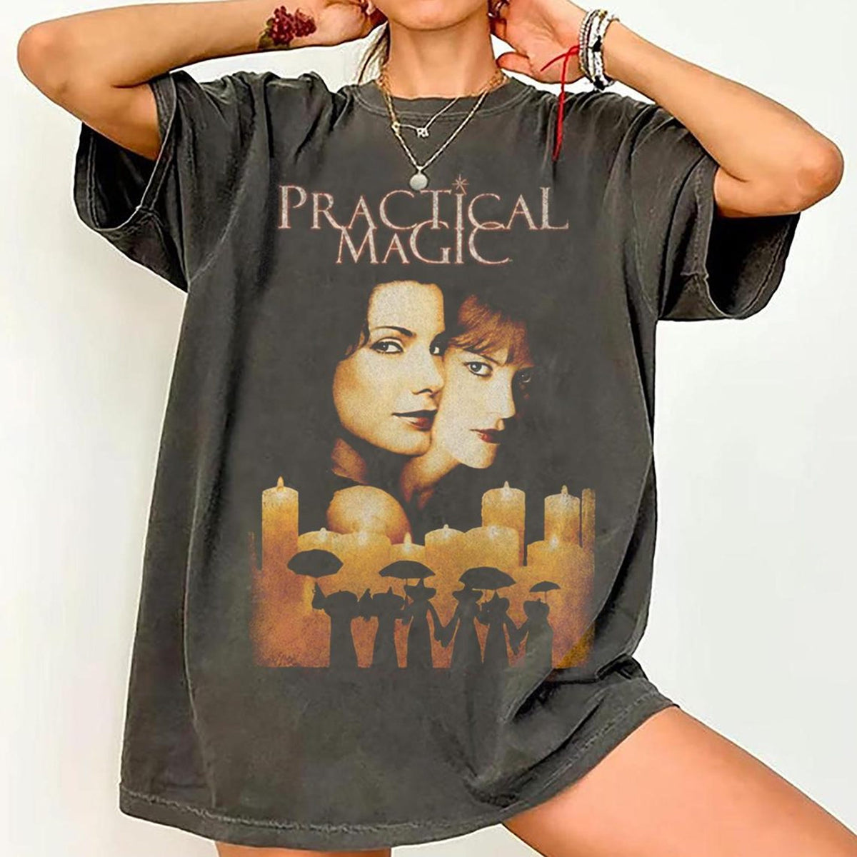 Practical Magic 1998 Comfort Colors Shirt Vintage Witch Movie Halloween Midnight Margaritas Shirt Witchy Aesthetic Tee Spooky Season Gift