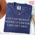FDT Lake Ontario Shirt Gulf Of Mexico Kennedy Center Comfort Colors   ProDemocracy Activism Subtle Tee Gift