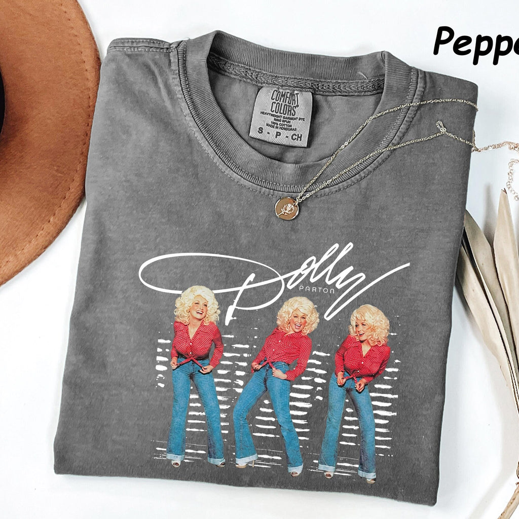 Comfort Colors Dolly Parton Here You Come Again 1977 Shirt  Dolly Album Shirt