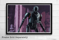 Star Wars Rogue One K-2So Droid Illustration - Sci-Fi Film Movie Geeky Nerdy - Poster | Canvas Wall Art Print
