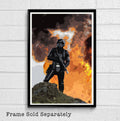 Star Wars Death Trooper Illustration #5 - Rogue One Movie Film - Poster | Canvas Wall Art Print