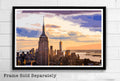 Empire State Building Illustration #6 - New York City Landscape Nyc Landmark - Poster | Canvas Wall Art Print