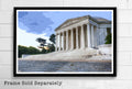 Thomas Jefferson Memorial Illustration #2 - Washington Dc Landscape American United States - Poster | Canvas Wall Art Print