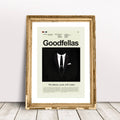 Goodfellas Mid-Century Modern Inspired Print - Poster | Canvas Wall Art Print