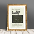 Good Will Hunting Mid-Century Modern Inspired Print - Poster | Canvas Wall Art Print