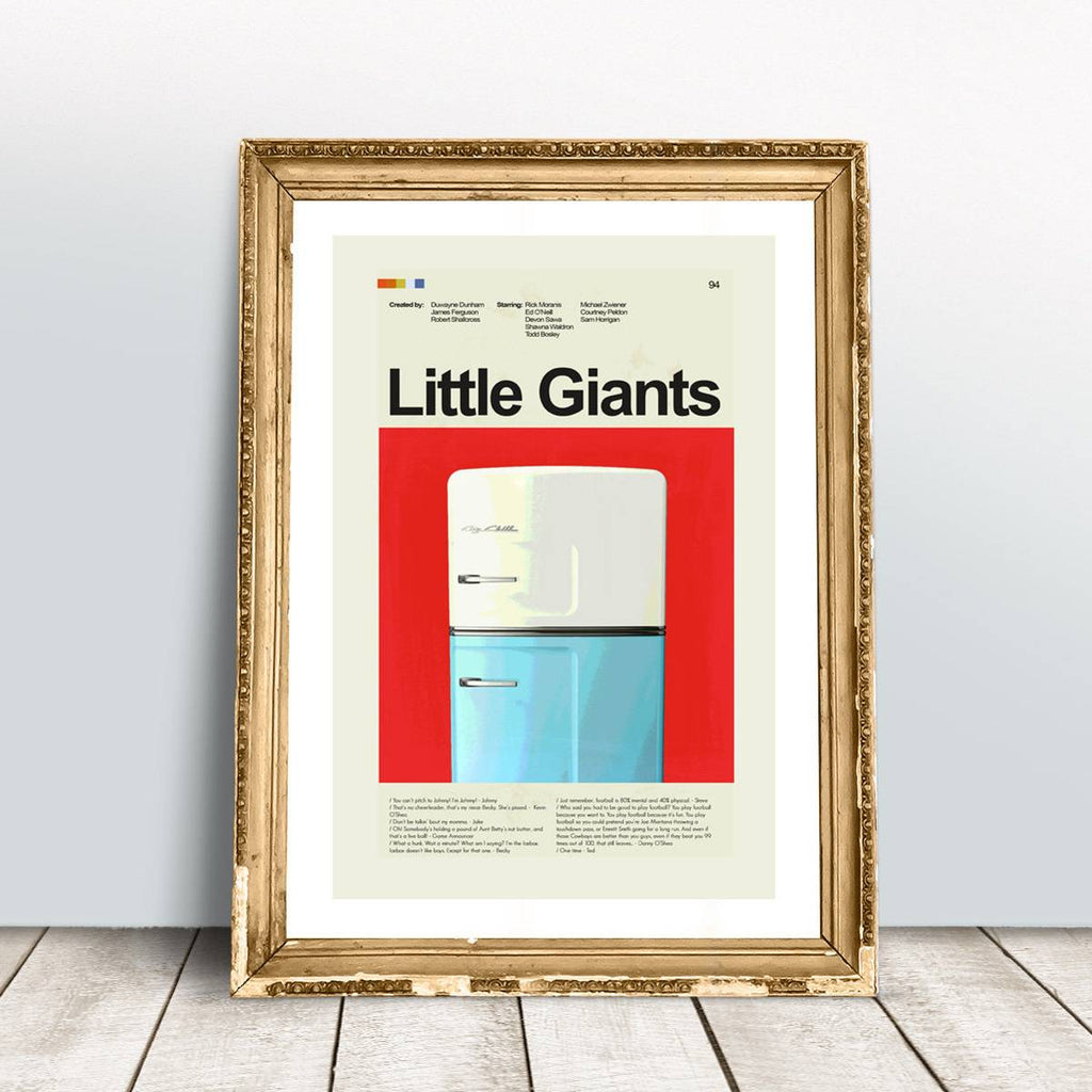 Little Giants Mid-Century Modern Inspired Print - Poster | Canvas Wall Art Print